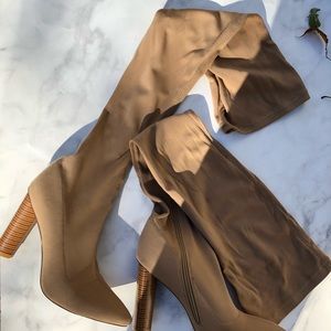 Public Desire Over the Knee Boots